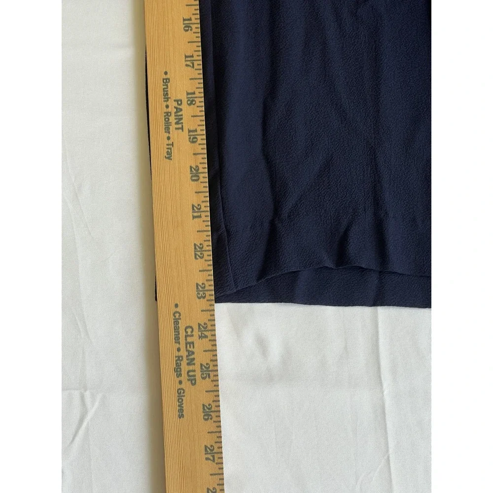 Michael Michael Kors Navy Blue Wide Leg Belted Jumpsuit MU98Z3D4YP Size 0 NWT